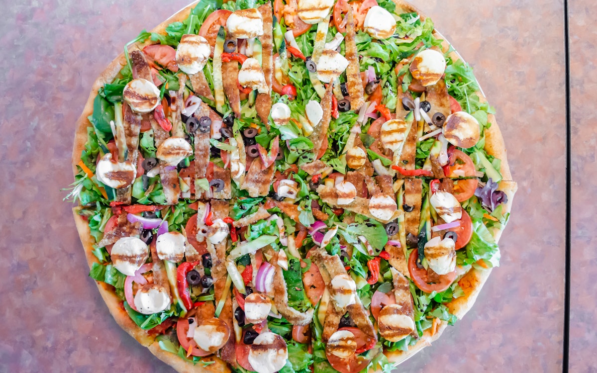 Salad Pizza