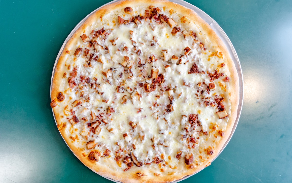 Chicken Bacon Ranch Pizza